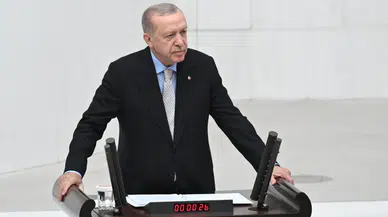 Cumhurbaşkanı Erdoğan TBMM'de: Gazze'nin yanında olmaya devam edeceğiz