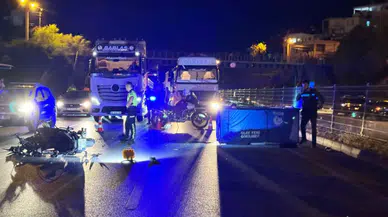 Muğla'da kepçeye çarpan motosikletin sürücüsü öldü