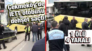 Otobüs, durağa girdi