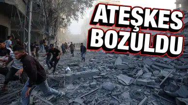 İsrail Gazze’ye yeniden saldırdı