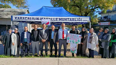 Sakarya Akyazı’da Gazze’ye Umut Ol Hayır Panayırı yoğun ilgi gördü
