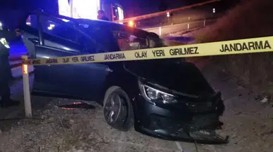 Burdur'da otomobil ile tır çarpıştı: 1 ölü, 2 yaralı