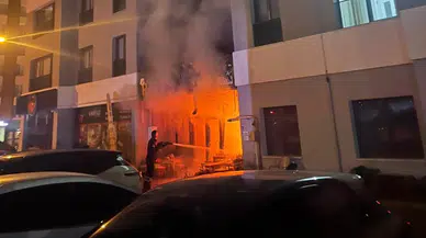 Kayseri'de restoranda çıkan yangın korkuttu!