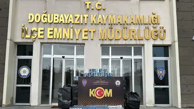 Ağrı’da 10 bin paket kaçak sigara ele geçirildi, 2 şüpheli tutuklandı