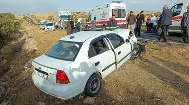 Mardin’de trafik kazası: 4 kişi yaralandı