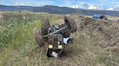 Bilecik'te traktör su kanalına düştü: 1 ölü