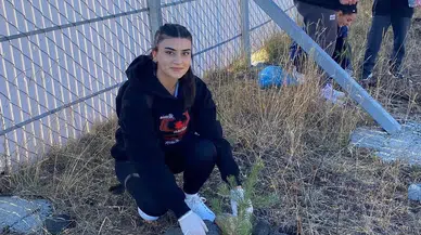 Sarıkamış Şehitleri anısına 90 fidan toprakla buluştu