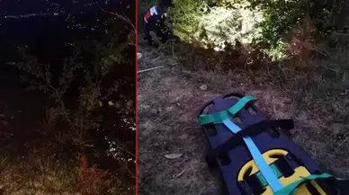 Trabzon'da uçuruma yuvarlanan polis memuru hayatını kaybetti