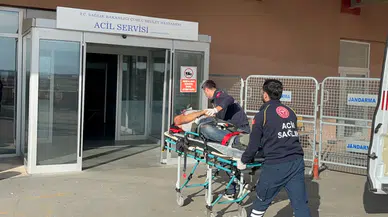 Tekirdağ'da inşaat işçisi iskeleden düştü