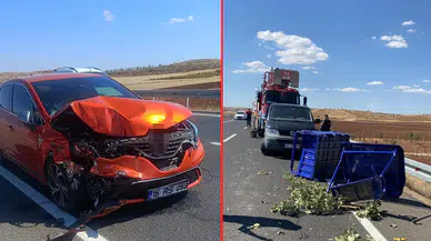 Mardin'de trafik kazası: 1 ölü, 4 yaralı