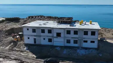 Arsuz’da Pirinçlik Jandarma Karakolu inşaatı hızla sürüyor