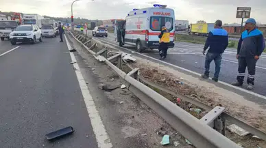 19 yaşındaki sürücünün ayağı koptu