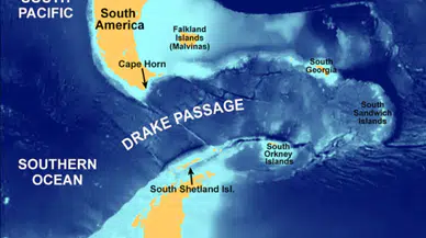 Drake Boğazı nerede, hangi kıtada?