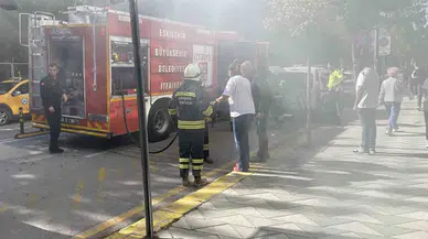 Eskişehir Atatürk Caddesi’nde yangın krizi: İtfaiye araçları trafikte sıkıştı