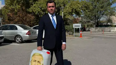 Osman Gökçek’ten Mansur Yavaş’a 'bidonlu' tepki