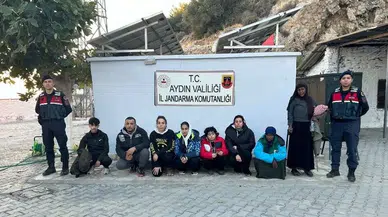 Aydın Söke’de 8 düzensiz göçmen yakalandı: Organizatör de tespit edildi