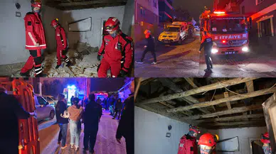 Denizli’de düğün hazırlığı sırasında tavan çöktü