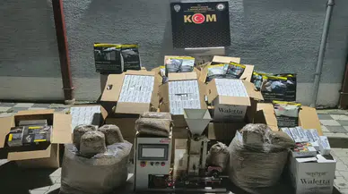 Kütahya Tavşanlı’da kaçak tütün operasyonu