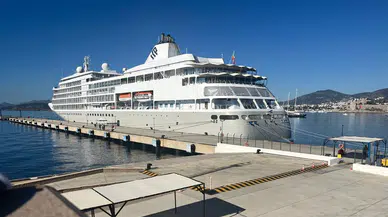 Bodrum’a 340 yolculu kruvaziyer geldi