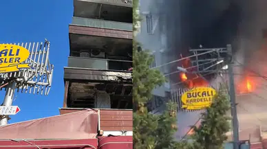 İzmir'de yangın paniği: Binadan dumanlar yükseldi