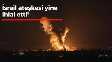 Refah'a hava saldırısı başlattı