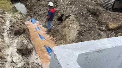 Uludağ Kırkpınar’daki içme suyu altyapısı 32 yıl sonra yenilendi