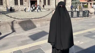 Ankara’da çarşafla metroya binen erkek adli kontrolle serbest kaldı