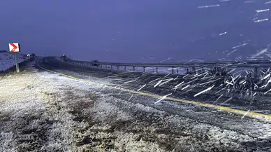 Ardahan'da kar yağışı ve tipi buzlanmaya neden oldu!