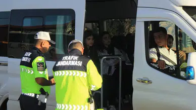 Cizre’de okul servislerine sıkı denetim