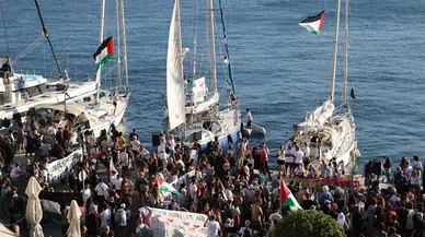 Küresel Sumud Filosu'na yönelik saldırıya dünyadan tepkiler büyüyor!