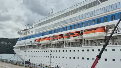 Astoria Grande Kruvaziyeri Amasra Limanı’nda bakımdan geçti