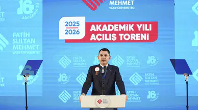 Bakan Kurum, FSMVÜ 2025-2026 Akademik Yılı Açılış Töreni'nde konuştu!