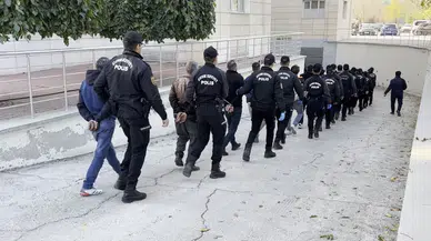 Konya merkezli 12 ilde narkokapan operasyonu: 424 kişi tutuklandı