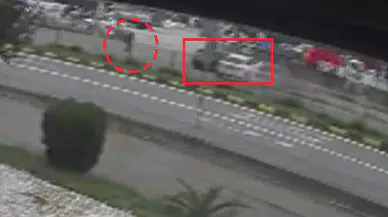 Bartın'da kahreden kaza anı kamerada: 1 ölü, 2 yaralı!