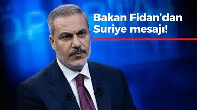 'Suriye’nin güvenliğini, Türkiye’nin güvenliğinden ayrı görmüyoruz'