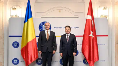 Adalet Bakanı Tunç, Romanyalı mevkidaşıyla Bükreş'te görüştü!