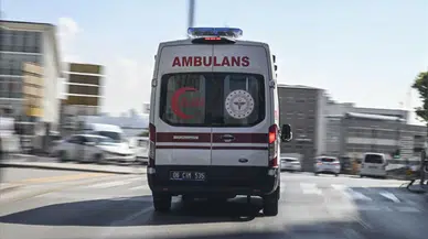 Uşak'ta ağaçtan düşen şahıs ağır yaralandı!