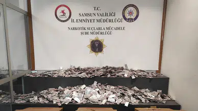 Samsun’da 110 bin 600 uyuşturucu hap ele geçirildi: 1 kişi tutuklandı