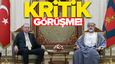 Cumhurbaşkanı Erdoğan, Umman Sultanı Heysem bin Tarık ile bir arada!