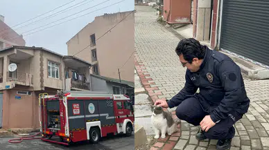 Çorlu’da Bacada Çıkan Yangın Kısa Sürede Söndürüldü