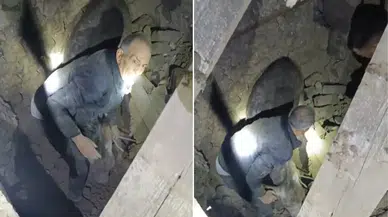 Balıkesir Sındırgı'da enkaz altında kalan eşek kurtarıldı!