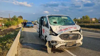 Tekirdağ’da tur aracı yayaya çarptı: 1 Ölü