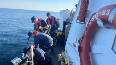 Trabzon’da denizde kaybolan balıkçı için arama çalışmaları devam ediyor