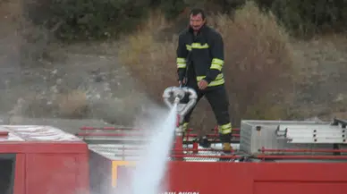 Beyşehir’de ormanlık alandaki yangın büyümeden söndürüldü