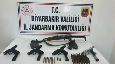Diyarbakır’ın çınar ilçesinde silah kaçakçılığı operasyonu: 5 ruhsatsız silah ele geçirildi