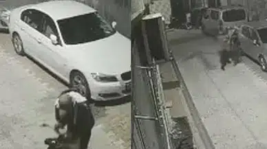 Fatih’te sokak ortasında kadına şiddet!