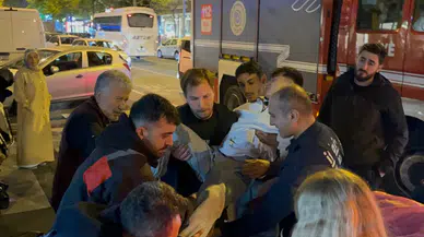 Çorlu’da motosiklet kazası: Ayağı pedala sıkışan genç sürücü kurtarıldı