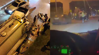 Hatay'da su tankeri ile kamyonet çarpıştı: 1 kişi hayatını kaybetti!