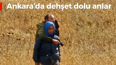 Eski eşini silahla rehin aldı