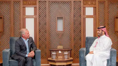 Ürdün Kralı ile Suudi Arabistan Veliaht Prensi telefonda görüştü